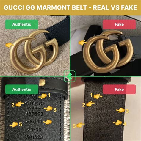 real vs fake gucci belt|authentic gucci belt box.